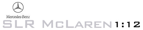 CMC Modelcars Mercedes SLR