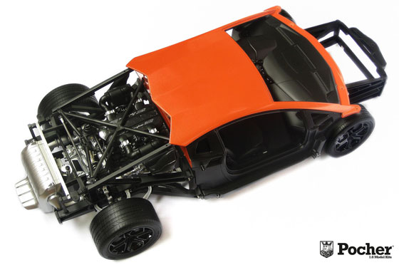 POCHER 1/8 Lamborghini Aventador