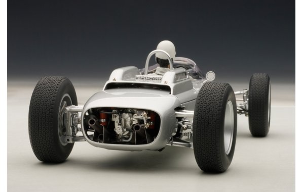 Bild 7 - Porsche 804 F1 Monoposto 1962 mit Fahrerfigur