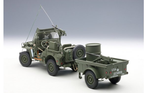 Bild 7 - Jeep Willis Army Version mit Anhnger