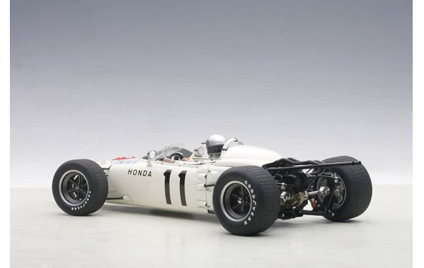 Bild 3 - Honda RA272 F1 Grand Prix Mexico 1965 Ginther #11 mit Fahrerfigur