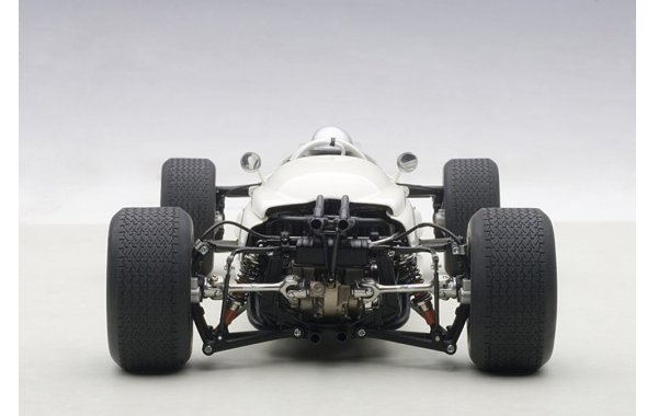 Bild 4 - Honda RA272 F1 Grand Prix Mexico 1965 Ginther #11 mit Fahrerfigur