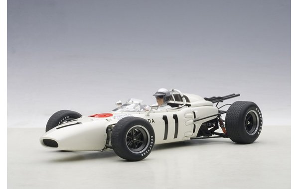 Bild 6 - Honda RA272 F1 Grand Prix Mexico 1965 Ginther #11 mit Fahrerfigur