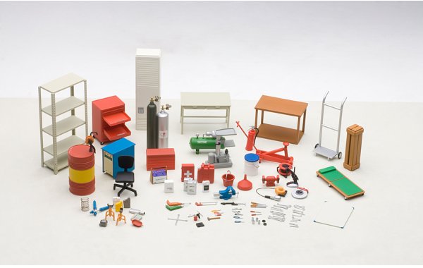 Bild 3 - Garage Kit Set Werkzeug Set Autoart