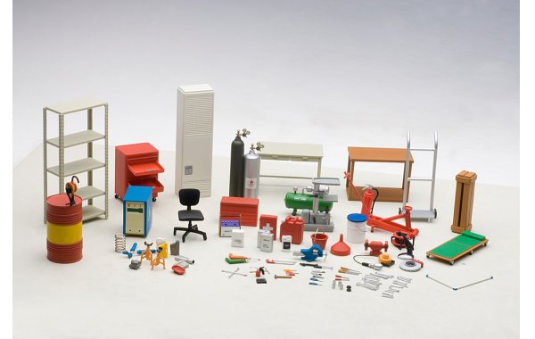 Bild 7 - Garage Kit Set Werkzeug Set Autoart