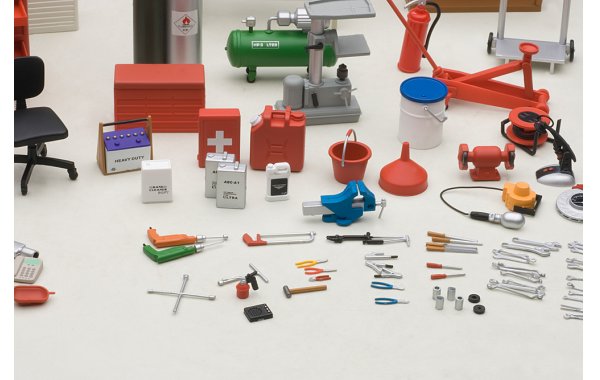 Bild 8 - Garage Kit Set Werkzeug Set Autoart