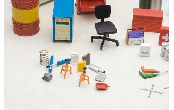 Bild 10 - Garage Kit Set Werkzeug Set Autoart