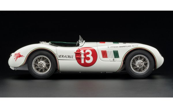 Bild 2 - Jaguar C-Type Panamericana Fanisco Ibarra Fernado Pinal