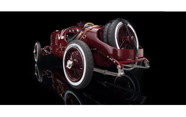 Bild 3 - Mercedes Targa Florio 1924 Christian Lautenschlager  Wilhelm Traub