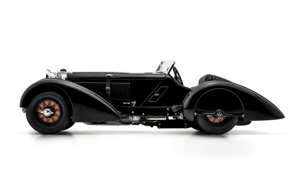Bild 2 - Mercedes-Benz SSK 1932 Schwarzer Prinz Trossi