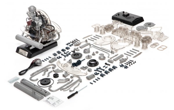Bild 2 - VW Kfer 4-Zylinder Boxermotor 1/4 Bausatz