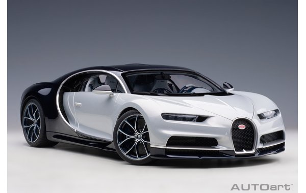 Bild 2 - Bugatti Chiron - glacier white 1:12