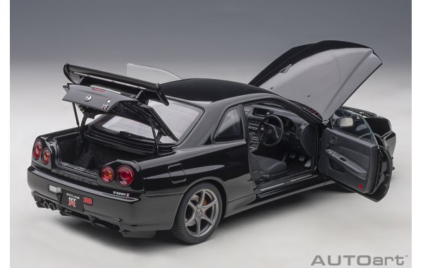 Bild 5 - Nissan Skyline GT-R R34 V-Spec II black pearl