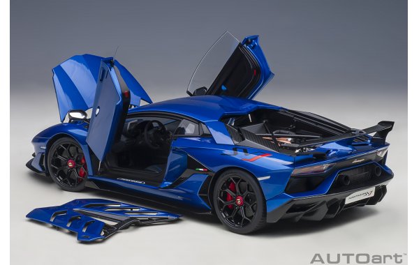 Bild 5 - Lamborghini Aventador SVJ blue nethuns