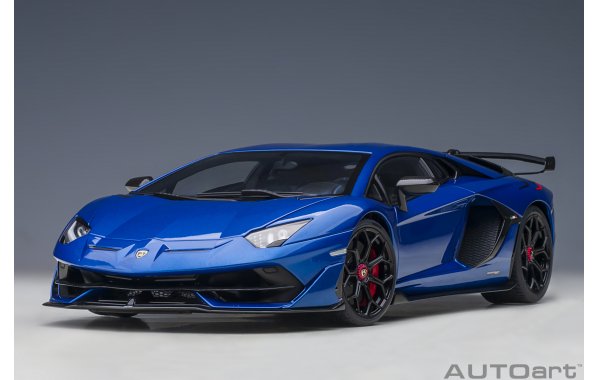 Bild 7 - Lamborghini Aventador SVJ blue nethuns