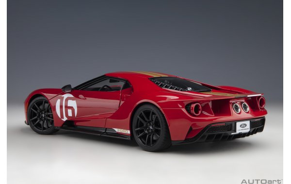Bild 2 - Ford GT 2022 Heritage Edition Alan Mann red