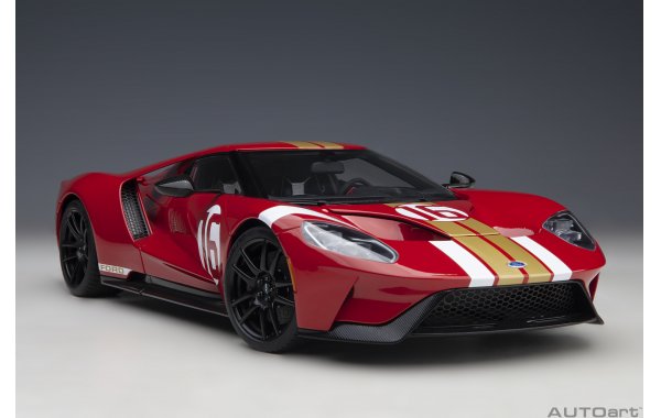Bild 10 - Ford GT 2022 Heritage Edition Alan Mann red