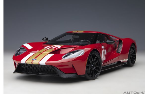 Bild 11 - Ford GT 2022 Heritage Edition Alan Mann red