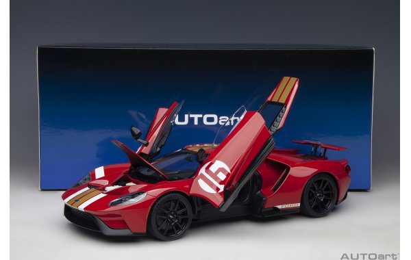 Bild 15 - Ford GT 2022 Heritage Edition Alan Mann red