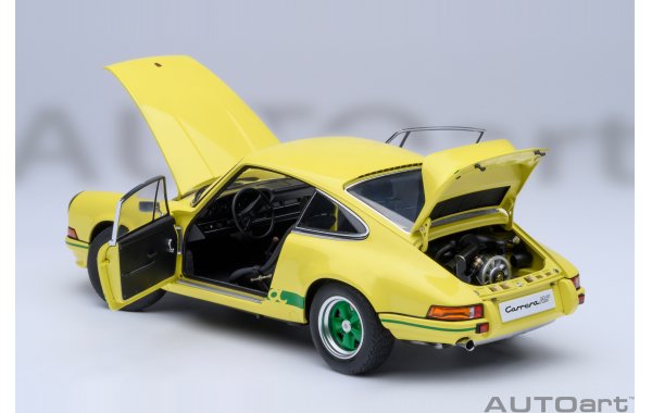 Bild 10 - Porsche 911 RS 2.7 light yellow green stripes