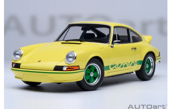 Bild 12 - Porsche 911 RS 2.7 light yellow green stripes