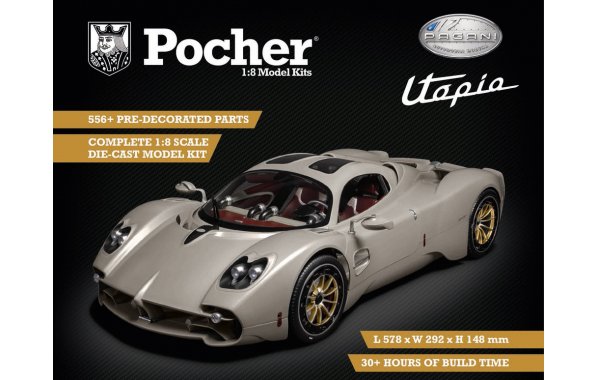 Bild 5 - Pagani Utopia Pocher 1:8 Bausatz