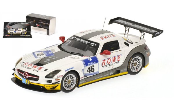 Bild 1 - Mercedes-Benz SLS AMG GT3 24H Nrburgring Rowe Racing 2011