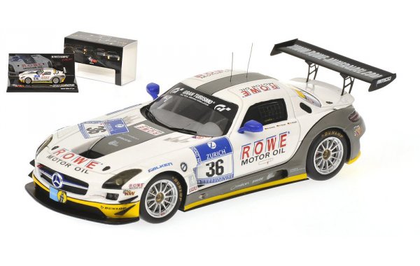 Bild 1 - Mercedes-Benz SLS AMG GT3 24H Nrburgring Rowe Racing 2011