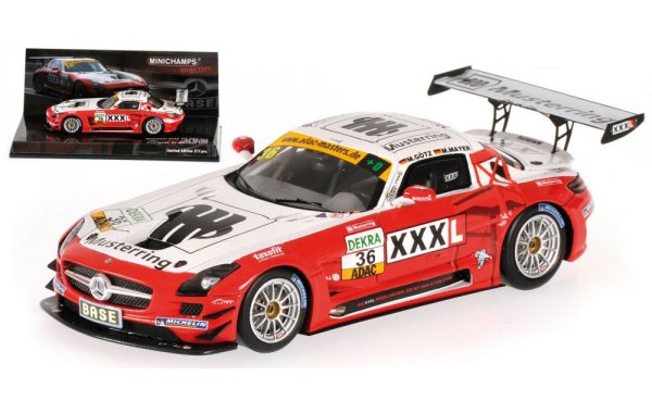 Bild 1 - Mercedes-Benz SLS AMG GT3 ADAC GT Masters 2011 MS Racing