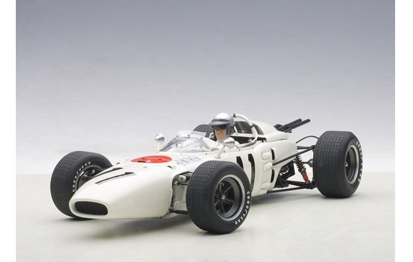 Bild 1 - Honda RA272 F1 Grand Prix Mexico 1965 Ginther #11 mit Fahrerfigur