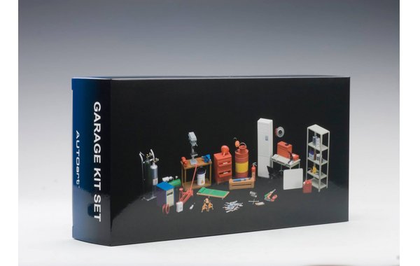 Bild 1 - Garage Kit Set Werkzeug Set Autoart