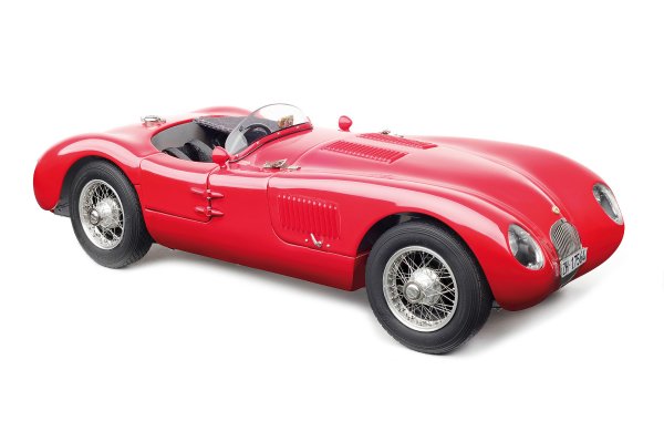 Bild 1 - Jaguar C-Type CMC Modell Dr. Christian Jenny