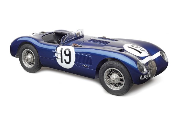 Bild 1 - Jaguar C-Type 1953 Ecurie Ecosse  Ian Stewart Ninian Sanderson