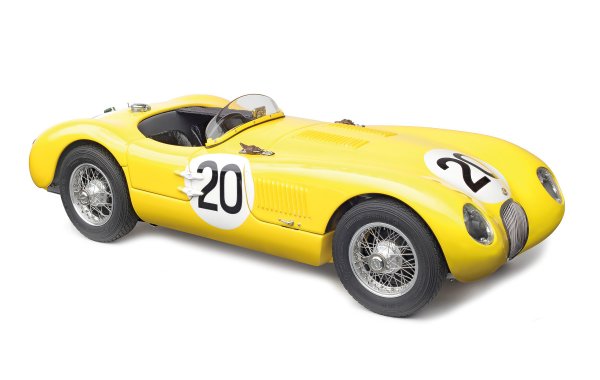 Bild 1 - Jaguar C-Type 1953 Ecurie Francorchamps 24H Frankreich Roger Laurent Charles de