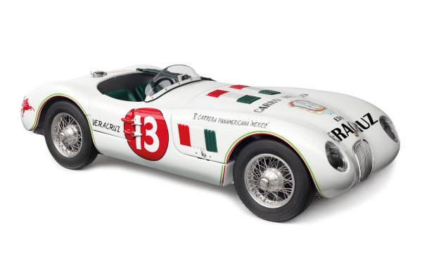 Bild 1 - Jaguar C-Type Panamericana Fanisco Ibarra Fernado Pinal