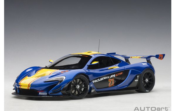 Bild 1 - McLaren P1 GTR 2015 metallic blue