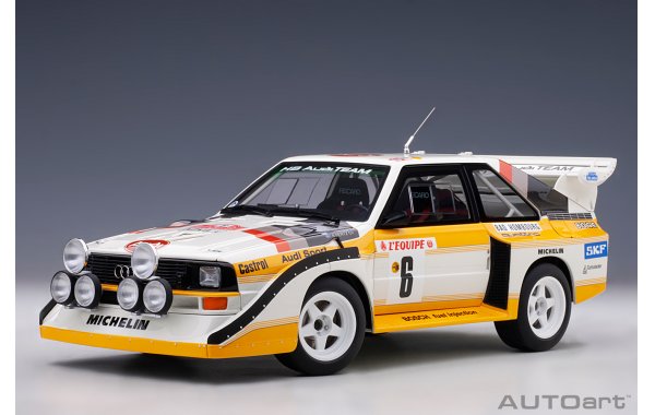 Bild 1 - Audi Quattro S1 Rally Monte Carlo 1986 Mikkola Hertz