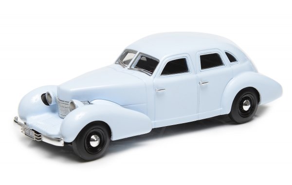 Bild 1 - Duesenberg Sedan 1934 Albert H. Walker Scheinwerfer offen