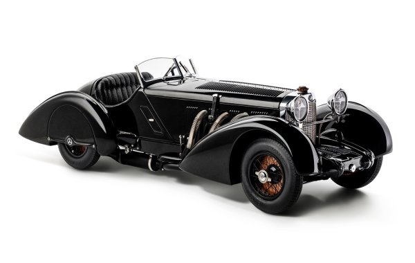 Bild 1 - Mercedes-Benz SSK 1932 Schwarzer Prinz Trossi