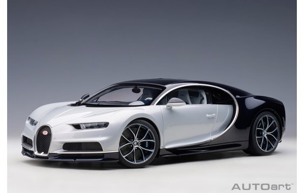 Bild 1 - Bugatti Chiron - glacier white 1:12