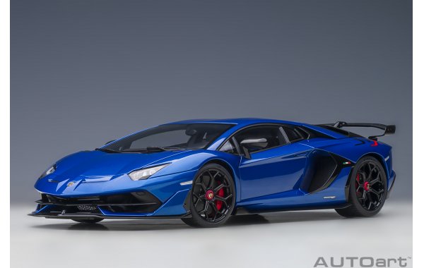 Bild 1 - Lamborghini Aventador SVJ blue nethuns