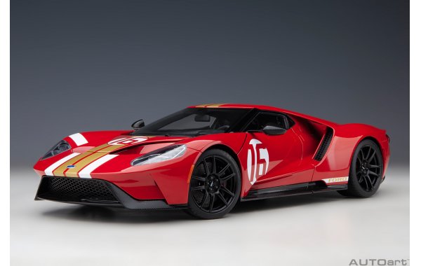 Bild 1 - Ford GT 2022 Heritage Edition Alan Mann red