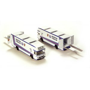Mercedes Benz Renntransporter - PORSCHE