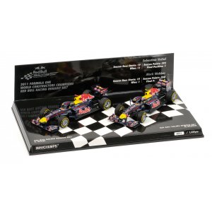 Red Bull Racing RB7 2-Car Set Constructor World Champion 2011