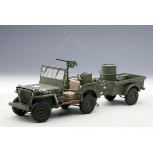 Jeep Willis Army Version mit Anhnger