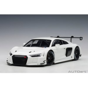 Audi R8 Lms Plain Color Version white