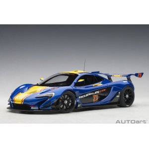 McLaren P1 GTR 2015 metallic blue