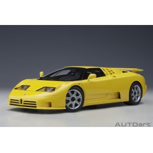 Bugatti EB110 SS giallo bugatti