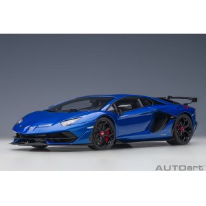 Lamborghini Aventador SVJ blue nethuns