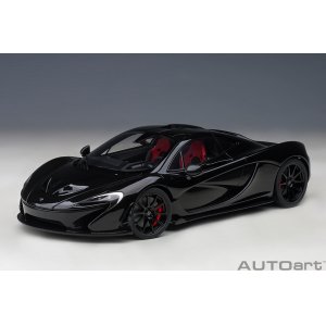 McLaren P1 2013 fire black
